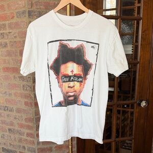 White Graphic T-Shirt Free Kodak